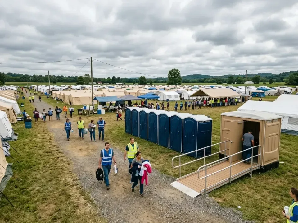 disaster-relief-camp-restrooms-010 — frequently asked questions, Dumpster & Portable Bathrooms Rental in Lucas, TX